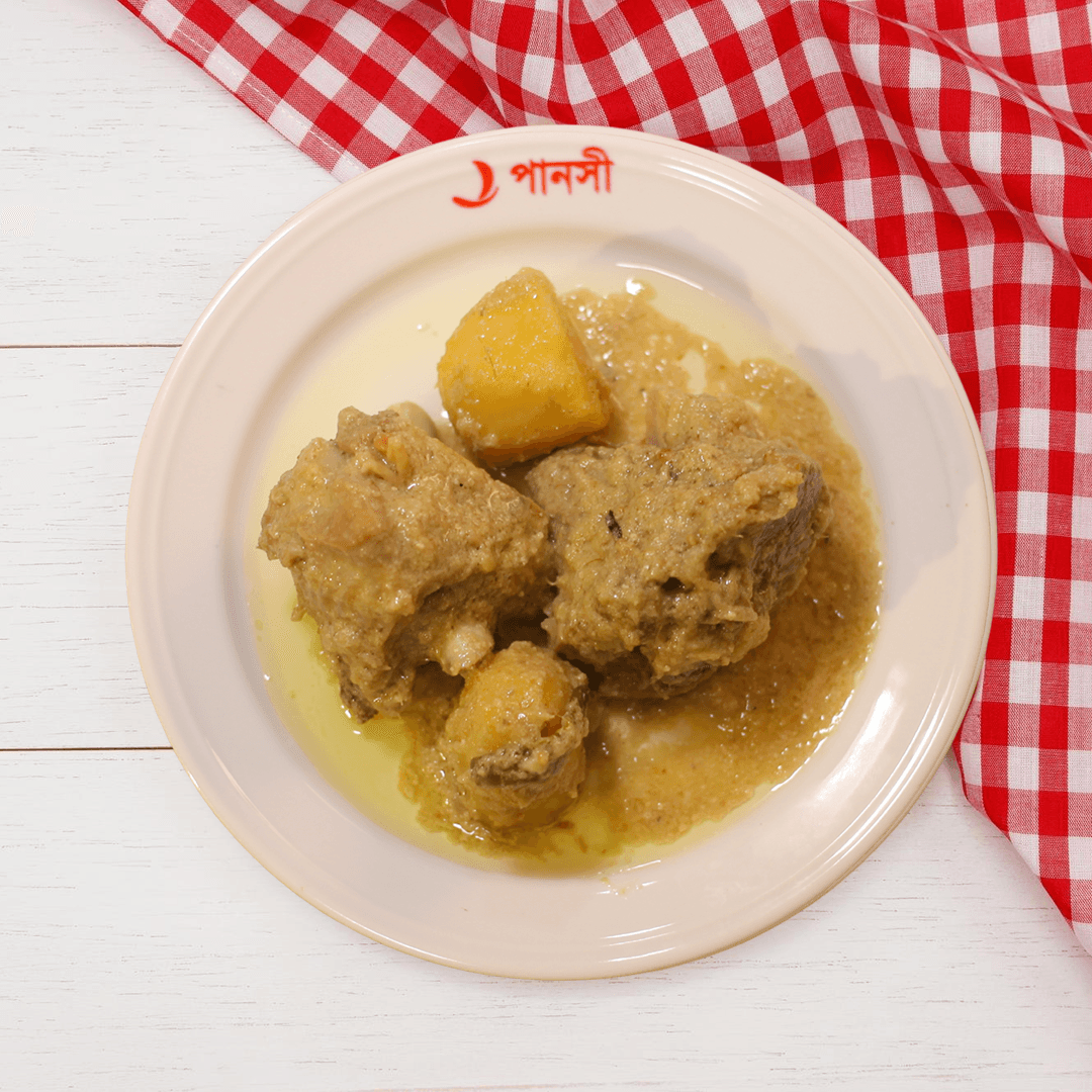 মাটন কারী-ডাল-ভাত